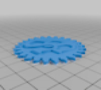 SS Logo 3D model