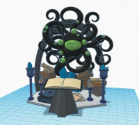 Hermaeus Mora Sculpture 3D model