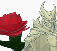 Daedric Dragon Priest (Remix) 3D model