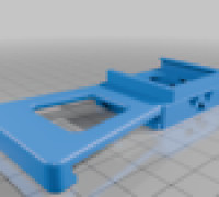 i3 Mega holder for Creality Nebula Camera 3D model