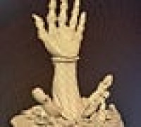 Stone Hand 3D model