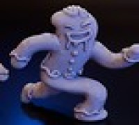 Gingerbrute - Tiny Construct (DND / TTRPG) 3D model