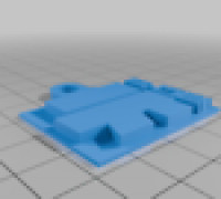 Wipeout 3 Teams logo keychains 3D model
