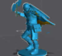 Huge Axeman 3D model