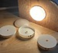 RV led LampShade  3D model