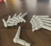 Angled Mouthpieces 3D model