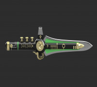 Power Rangers Dragon Dagger 3D model