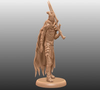 Haunted Knight - Tabletop Miniature 3D model