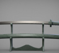 katana 01 3D model