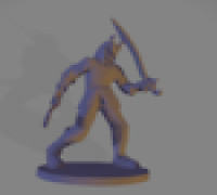 Tiefling Rogue 3D model