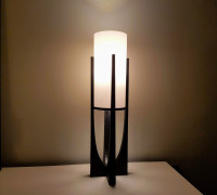 Mid Century Table Lamp 3D model