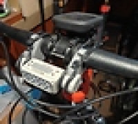 Nitecore headlamp handlebar mount 3D model
