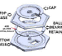 Lithophane Table Lamp (rotating base) 3D model