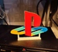 PlayStation Logo Stand 3D model