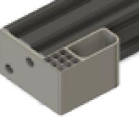 Ender 3 mini tool holder 3D model