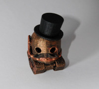 Pacman Ghost, Steampunk Version 3D model