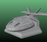 Lightning Attack Hovercraft 3D model