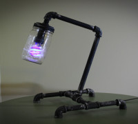 Pipe Lamp 3D model