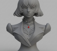 Valve Deadlock - Mine (bust) 3D model