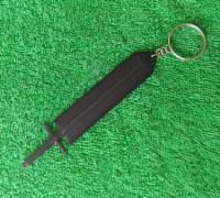 Asta sword keychain 3D model