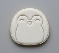 Penguin Cookie Cutter 3D model