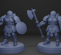 Armer sets 3D model