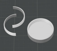 bottle cup universal 3D model