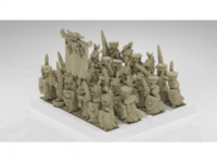Warmaster Vampire Counts Grave Guards 3D model