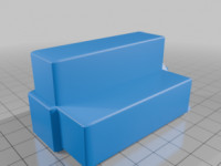 Corner for LED sign  3D model