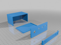 XR2206 Function Generator Housing (sine only) 3D model