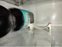 Frige big bottle holder/stopper 3D model