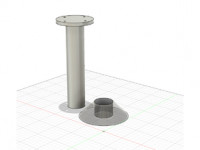 Bed leg  3D model