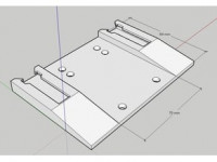 Dual Shredlight Top Mount 3D model