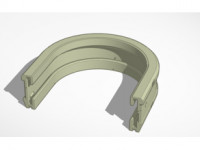 cyberpunk collar 3D model