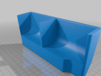 Chinese Mahjong Table Tenbou Insert 3D model
