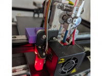Ender 5 Plus Linear Rail Micro Swiss DD Adapter 3D model