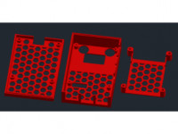 MMDVM Dual/Duplex Hat Pi 4B Enclosure 3D model
