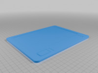Star trek inspired padd large 3D model