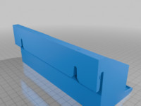 Marker, Chalk and Eraser Storage Bin 3D model