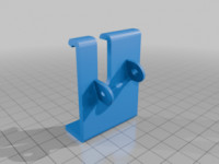 Ender 3 S1 Pro Frame Clip 3D model