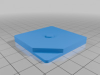 cornhole leveling shims V2 3D model