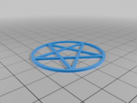 Pentagram dust covers 3D model