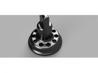 Menuett Schredder Tool lock 3D model