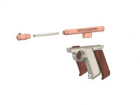 "Defender" Star Wars Inspired Blaster Prop 3D model