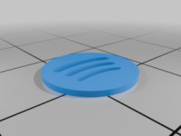 Spotify Scan Tag 3D model