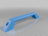 Trabant Door Pull / Armlehnengriff 3D model