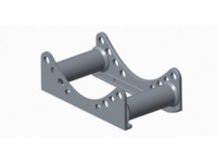 Spool Roller for 1kg Spools 3D model