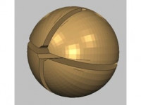 Esfera con abertura 3D model