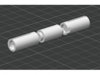 Lewmar Hinge Replacement 3D model