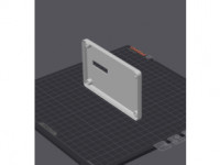 Creality K1 Low profile screen mount 3D model